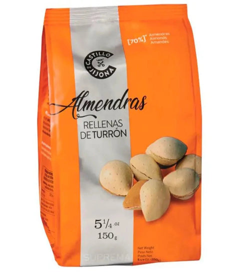 Amandes farcies au nougat 150 gr. - Cuisine d'espagne