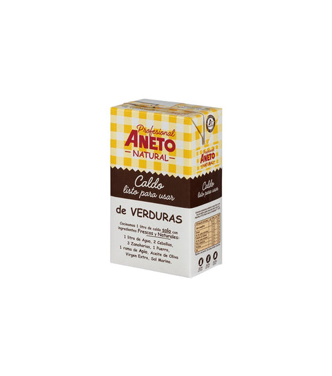 Bouillon légumes 1L Aneto - Cuisine d'Espagne