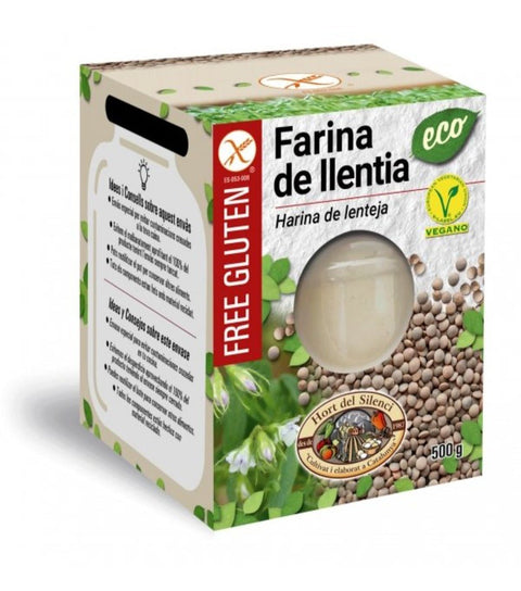 Farine lentilles BIO sans gluten 500 gr. - Cuisine d'espagne