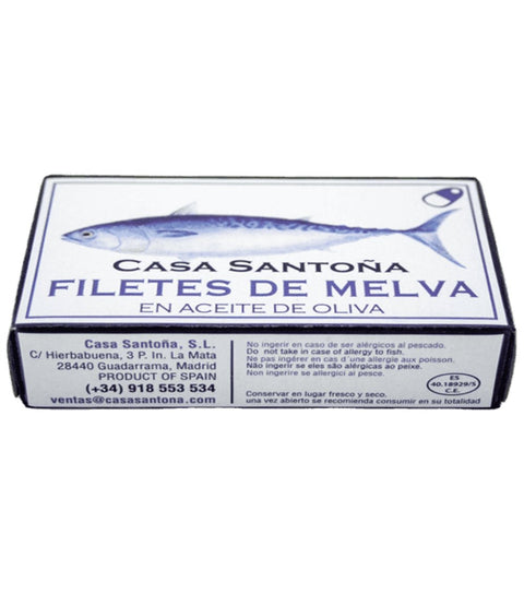 Filets de thon de la frégate en huile d'olive 125 gr. - Cuisine d'espagne