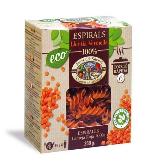 Fusilini lentilles rouge BIO - Cuisine d'Espagne