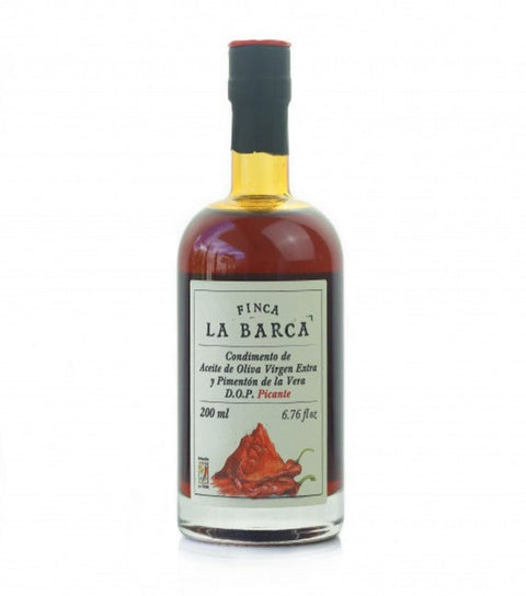 Huile d'olive au paprika de la Vera picant 200 ml - Cuisine d'Espagne - The last bellota