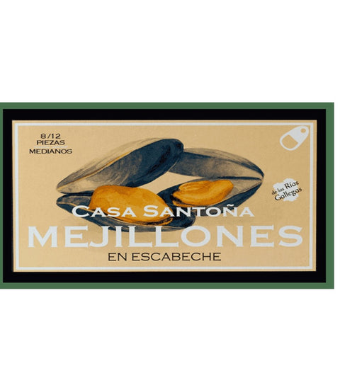 Moules de Galicie 8/12 150 gr. - Cuisine d'espagne