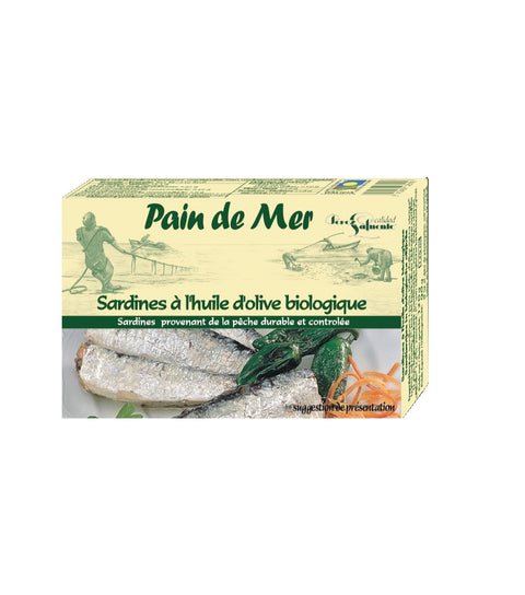 Sardines à l'huile d'olive BIO - Cuisine d'Espagne