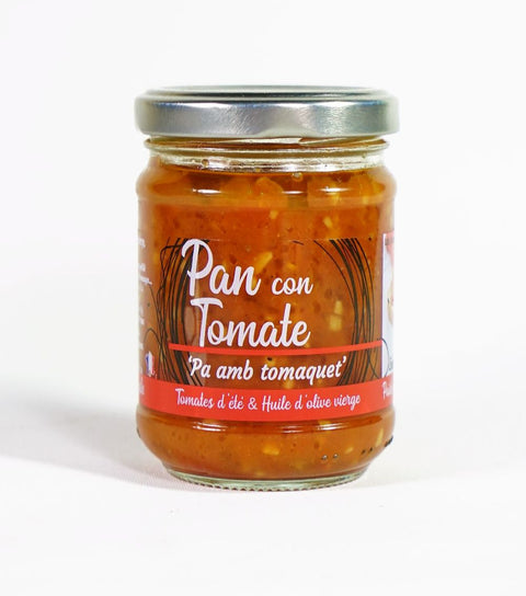 Préparation PAN CON TOMATE en verrine de 170g – SANS Conservateurs.