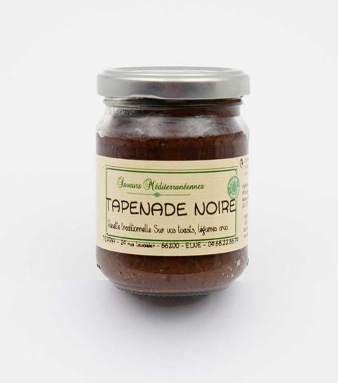 Tapenade noire artisanale sans conservateur