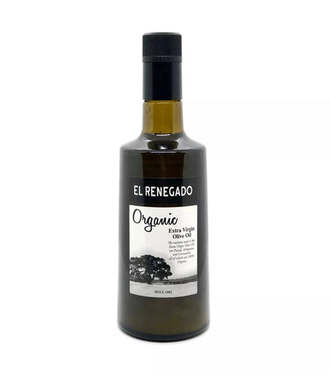 Huile d'Olive Extra Vierge Bio 500 ml EL RENEGADO - Cuisine d'Espagne