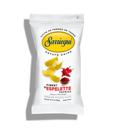 Chips au piment d'Espelette 125 gr. - Cuisine d'espagne