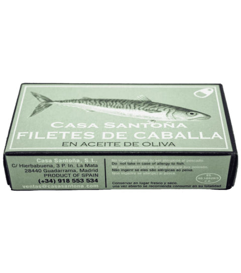 Filets de Maquereau en huile d'olive 90 gr. - Cuisine d'espagne