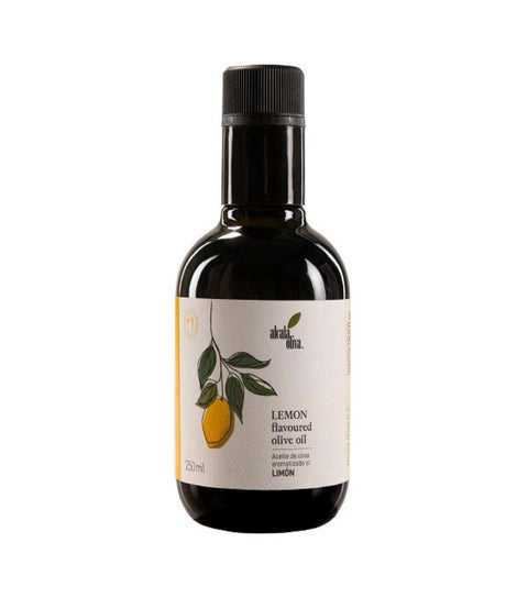 Huile d'olive aromatisé citron 250ML - Cuisine d'Espagne