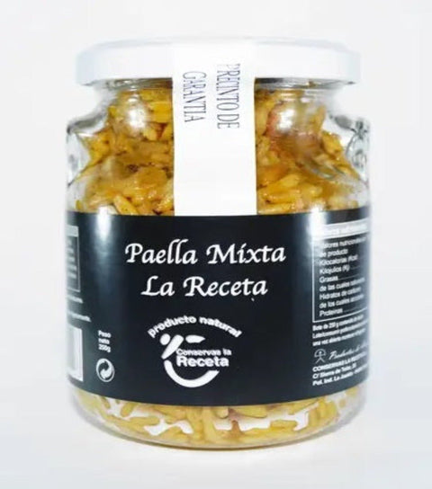 Paëlla mixte ( viande et fruits de mer) 250 gr. - Cuisine d'espagne