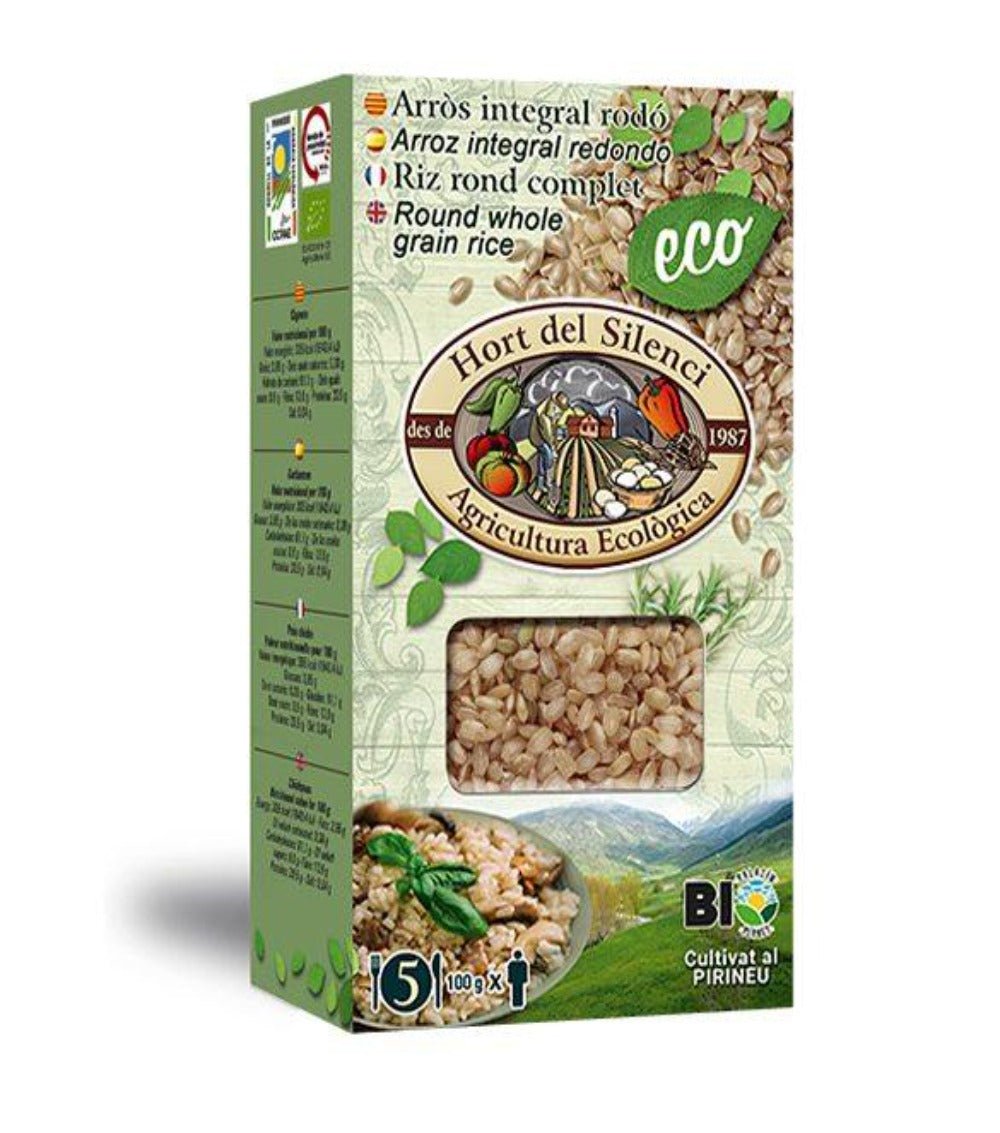 Riz rond complet BIO 500 gr. – Cuisine d'Espagne